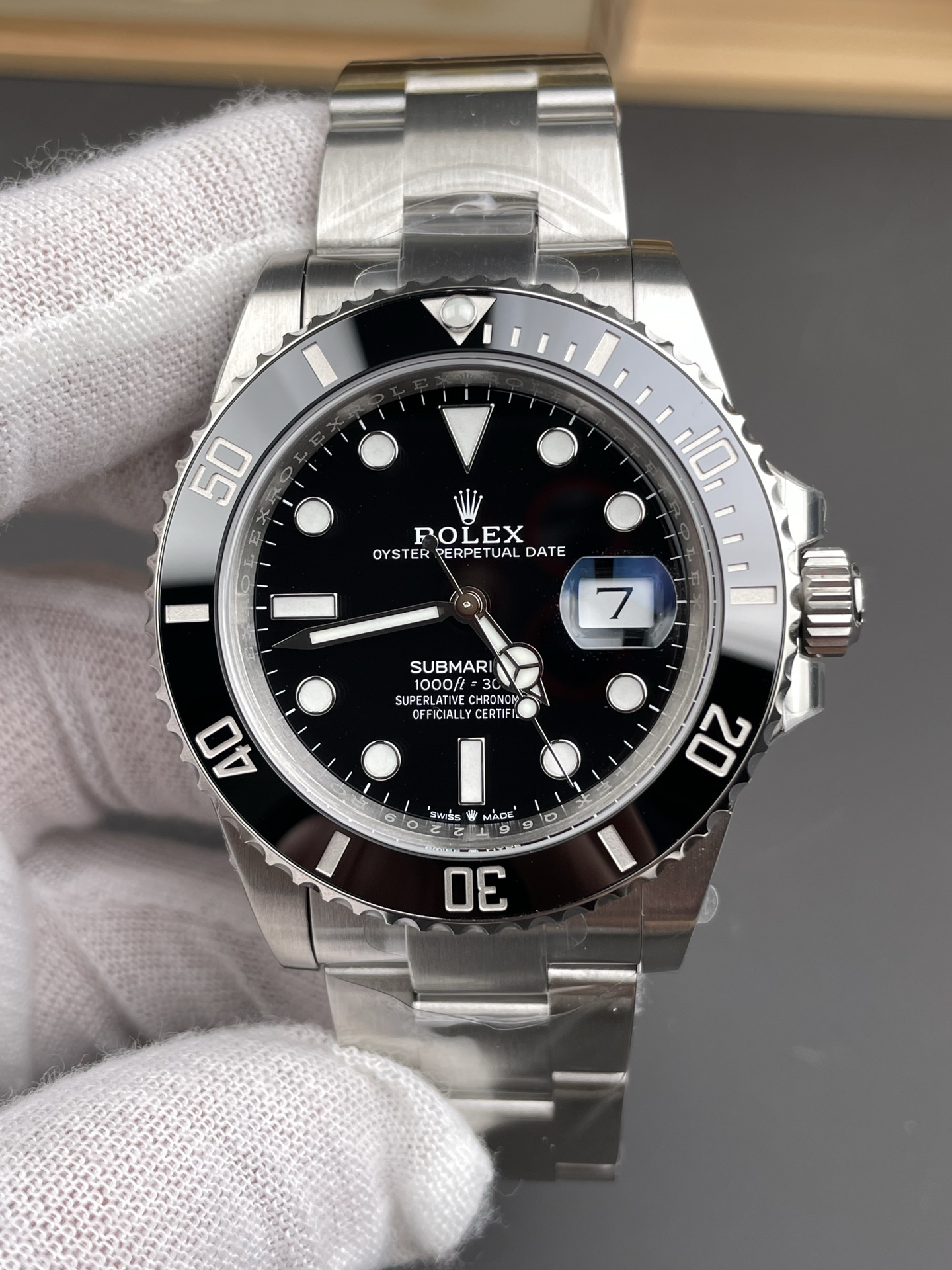 vsf-10167-6846ef1bbf-i1750758382447_7459_0_2 VS Factory Rolex Submariner Date “Black Submariner” 41mm (126610LN) 1:1 Super Clone – DD3235 Movement – Bild 1