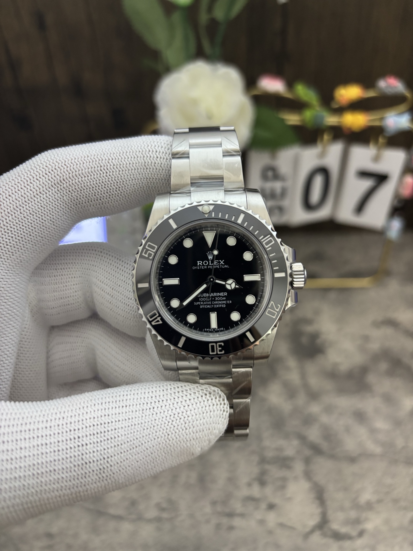 VS Factory Rolex Submariner “No-Date” Black 40mm (114060) 1:1 Super Clone – DD3130 Movement