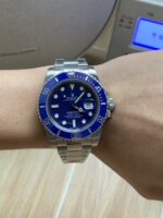VS Factory Rolex Submariner Date “Smurf” Blue 40mm (116619LB) 1:1 Super Clone – DD3135 Movement – Bild 5