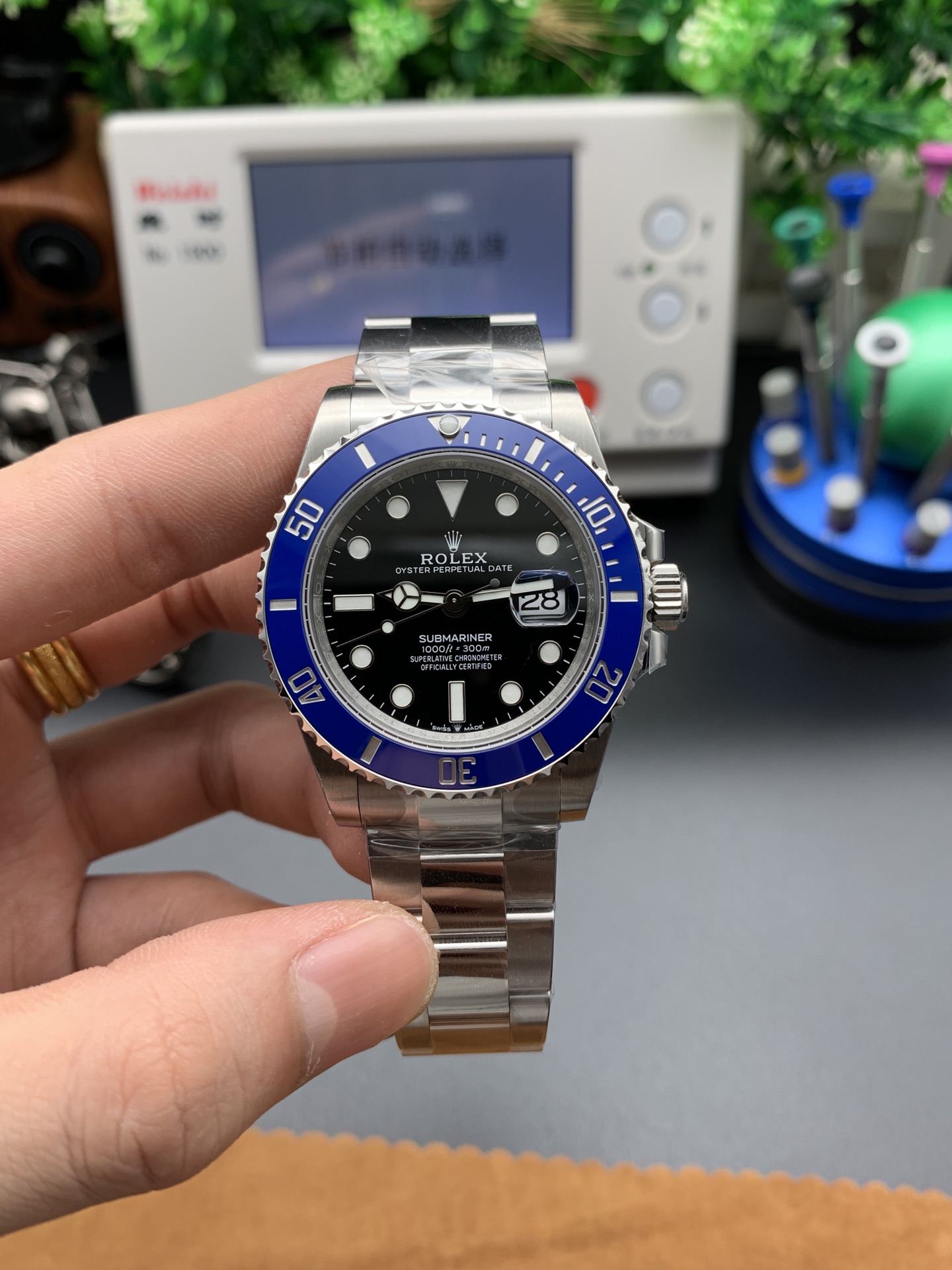 VS Factory Rolex Submariner Date “Cookie Monster” Blue Bezel 41mm (126619LB) 1:1 Super Clone – DD3235 Movement