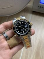 VS Factory Rolex Submariner Date “Two-Tone Black” 18K Yellow Gold 41mm (126613LN) 1:1 Super Clone – DD3235 Movement – Bild 4