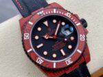 VS Factory Rolex Submariner Date “DiW Red Devil” Layered Red Carbon (Custom Edition) 1:1 Super Clone – DD3135 Movement – Bild 3