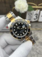 VS Factory Rolex Submariner Date “Two-Tone Black” 18K Yellow Gold 40mm (116613LN) 1:1 Super Clone – DD3135 Movement – Bild 4