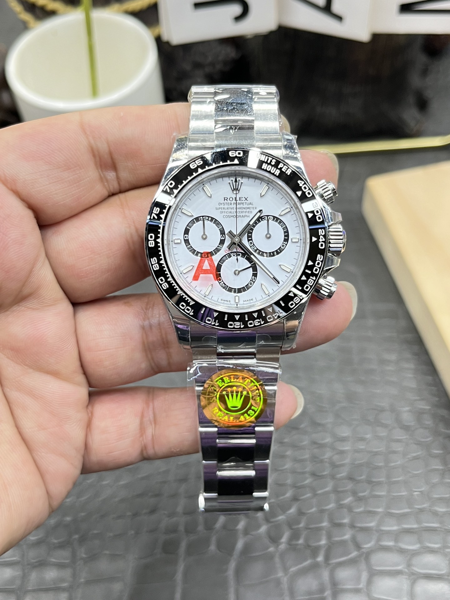 vsf-10667-4c8dc92d1f-img_1f19f096_20250419_i1745055476_6636_8.jpg VS Factory Rolex Cosmograph Daytona “Panda” White Dial (126500LN) Super Clone – DD4131 Movement – Bild 1
