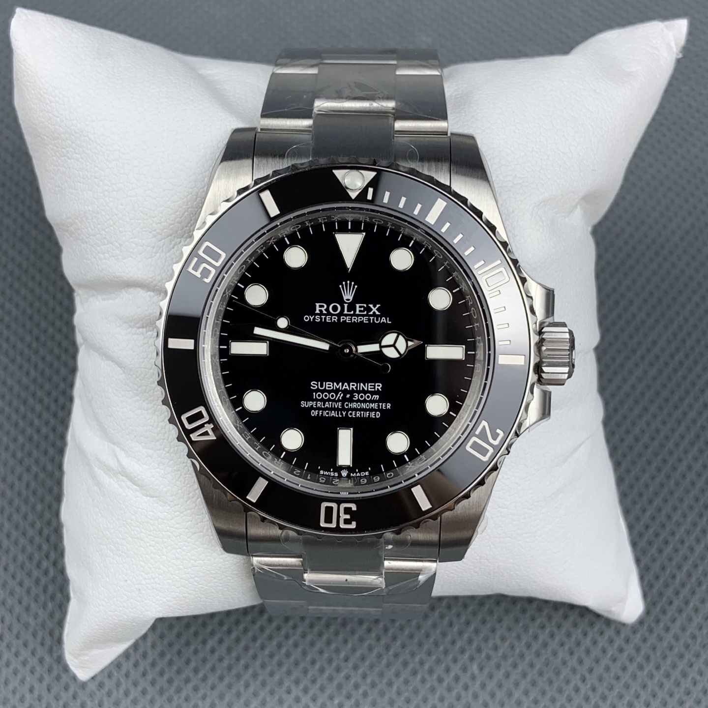 vsf-10706-090c34e43d-20260306170501_624_209 VS Factory Rolex Submariner “No-Date” Black 41mm (124060) 1:1 Super Clone – DD3230 Movement – Bild 1