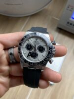 VS Factory Rolex Cosmograph Daytona “Grey Ghost” Slate Dial (126519LN) 1:1 Super Clone – DD4131 Movement – Bild 4