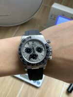 VS Factory Rolex Cosmograph Daytona “Grey Ghost” Slate Dial (126519LN) 1:1 Super Clone – DD4131 Movement – Bild 5