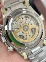 VS Factory Rolex Cosmograph Daytona “Platona” Ice Blue Baguette Diamond Dial (126506) 1:1 Super Clone – DD4131 Movement – Bild 6
