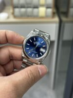 VS Factory Rolex Datejust 36mm Sunburst Blue Dial Smooth Bezel Oyster Bracelet (126200) 1:1 Super Clone – DD3235 Movement – Bild 4