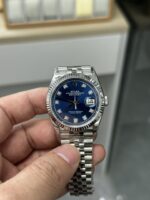 VS Factory Rolex Datejust 36mm Sunburst Blue Diamond Dial Jubilee Bracelet (126234) 1:1 Super Clone – DD3235 Movement – Bild 2