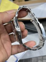VS Factory Rolex Datejust 41mm Sunburst Slate Dial Smooth Bezel Oyster Bracelet (126300) 1:1 Super Clone – DD3235 Movement – Bild 8