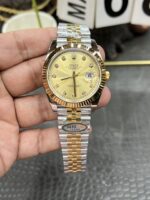 VS Factory Rolex Datejust 41mm Champagne Diamond Dial Fluted Bezel Jubilee Bracelet (126333) 1:1 Super Clone – DD3235 Movement – Bild 2