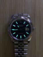 VS Factory Rolex Datejust 41mm Blue Fluted Motif Dial Fluted Bezel Jubilee Bracelet (126334) 1:1 Super Clone – DD3235 Movement – Bild 6