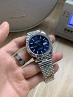 VS Factory Rolex Datejust 41mm Blue Fluted Motif Dial Fluted Bezel Jubilee Bracelet (126334) 1:1 Super Clone – DD3235 Movement – Bild 5