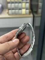 VS Factory Rolex Datejust 41mm Mint Green Sunburst Dial Smooth Bezel Oyster Bracelet (126300) 1:1 Super Clone – DD3235 Movement – Bild 7