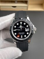 VS Factory Rolex Yacht-Master 42mm White Gold Black Dial Ceramic Bezel Oysterflex Strap (226659) 1:1 Super Clone – DD3235 Movement – Bild 2