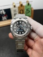 VS Factory Rolex Yacht-Master 40mm Slate “Rhodium” Dial Platinum Bezel Oyster Bracelet (126622) 1:1 Super Clone – DD3235 Movement – Bild 2