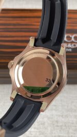 VS Factory Rolex Yacht-Master 40mm Rose Gold Matte Black Dial Ceramic Bezel Oysterflex Strap (126655) 1:1 Super Clone – DD3235 Movement – Bild 7