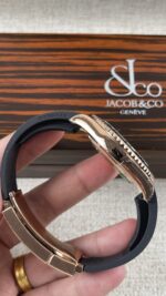 VS Factory Rolex Yacht-Master 40mm Rose Gold Matte Black Dial Ceramic Bezel Oysterflex Strap (126655) 1:1 Super Clone – DD3235 Movement – Bild 4