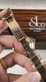 VS Factory Rolex Yacht-Master 40mm Rose Gold Matte Black Dial Ceramic Bezel Oysterflex Strap (126655) 1:1 Super Clone – DD3235 Movement – Bild 6