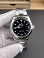 VS Factory Rolex Explorer 40mm Black “3-6-9” Dial Smooth Bezel Oyster Bracelet (224270) 1:1 Super Clone – DD3230 Movement – Bild 2