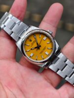 VS Factory Rolex Oyster Perpetual 36mm Yellow Dial Smooth Bezel Oyster Bracelet (126000) 1:1 Super Clone – DD3230 Movement – Bild 4