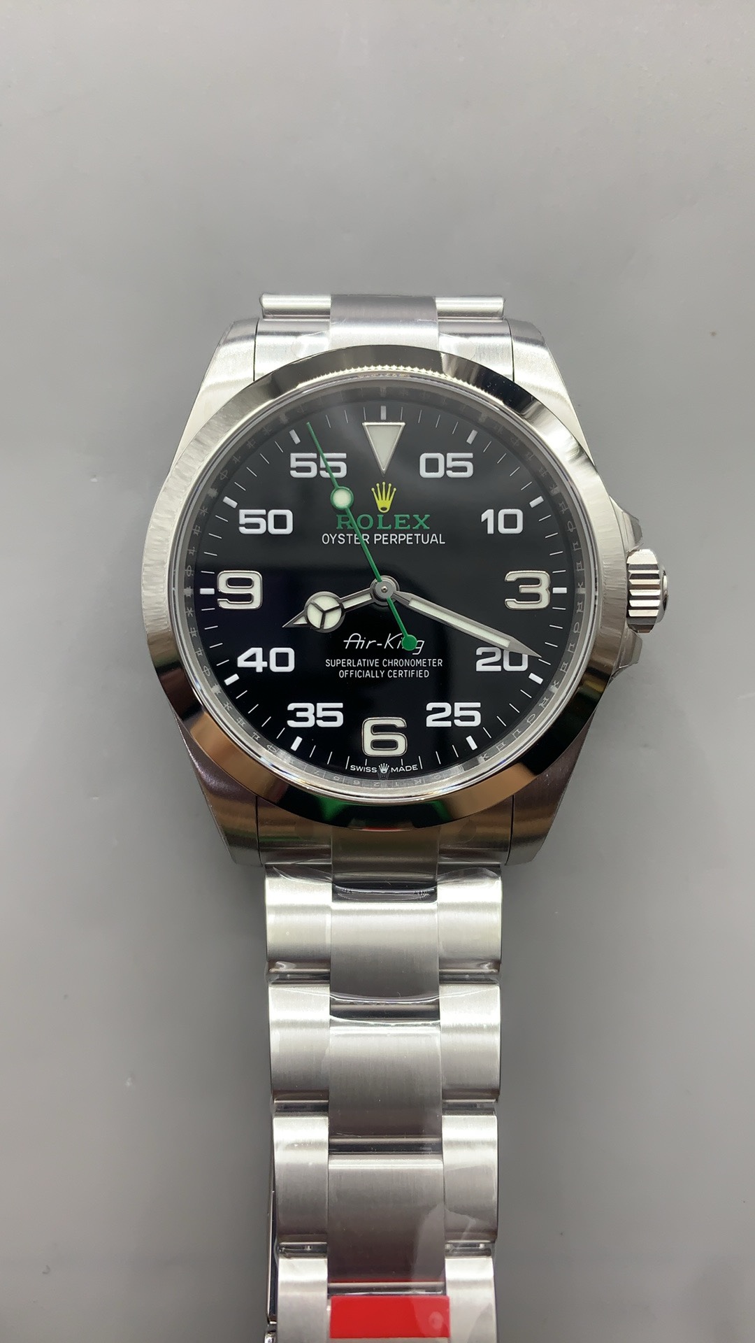 VS Factory Rolex Air-King 40mm Black Dial Smooth Bezel Oyster Bracelet (126900) 1:1 Super Clone – DD3230 Movement