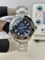 VS Factory Omega Seamaster Planet Ocean Ultra Deep 6000M 45.5mm Gradient Blue Dial Stainless Steel Bracelet (215.30.46.21.03.001) 1:1 Super Clone – DD8912 Movement