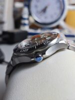 VS Factory Omega Seamaster Diver 300M 42mm Black Wave Dial Black Ceramic Bezel Stainless Steel Bracelet (210.30.42.20.01.001) 1:1 Super Clone – DD8800 Movement – Bild 5