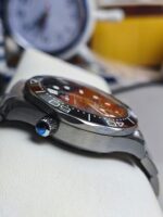VS Factory Omega Seamaster Diver 300M 42mm Black Wave Dial Black Ceramic Bezel Stainless Steel Bracelet (210.30.42.20.01.001) 1:1 Super Clone – DD8800 Movement – Bild 6