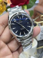 VS Factory Omega Seamaster Aqua Terra 150M 41.5mm Blue Vertical Teak Dial (231.10.42.21.03.003) 1:1 Super Clone – DD8500 Movement – Bild 3