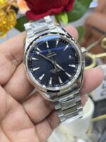 VS Factory Omega Seamaster Aqua Terra 150M 41.5mm Blue Vertical Teak Dial (231.10.42.21.03.003) 1:1 Super Clone – DD8500 Movement – Bild 4