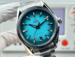 VS Factory Omega Seamaster Aqua Terra 150M 41mm Gradient Turquoise Dial (220.10.41.21.03.006) 1:1 Super Clone – DD8900 Movement – Bild 4