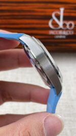 VS Factory Omega Seamaster Aqua Terra 150M 41mm Blue Dial Light Blue Rubber Strap (220.12.41.21.03.002) 1:1 Super Clone – DD8900 Movement – Bild 5