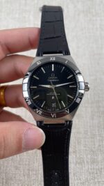 VS Factory Omega Constellation 41mm Steel Black Ceramic Bezel Black Dial (131.33.41.21.01.001) 1:1 Super Clone – DD8900 Movement – Bild 2