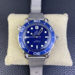 VS Factory Omega Seamaster Diver 300M 42mm James Bond 60th Anniversary Mesh (210.30.42.20.03.002) 1:1 Super Clone – DD8806 Movement – Bild 2