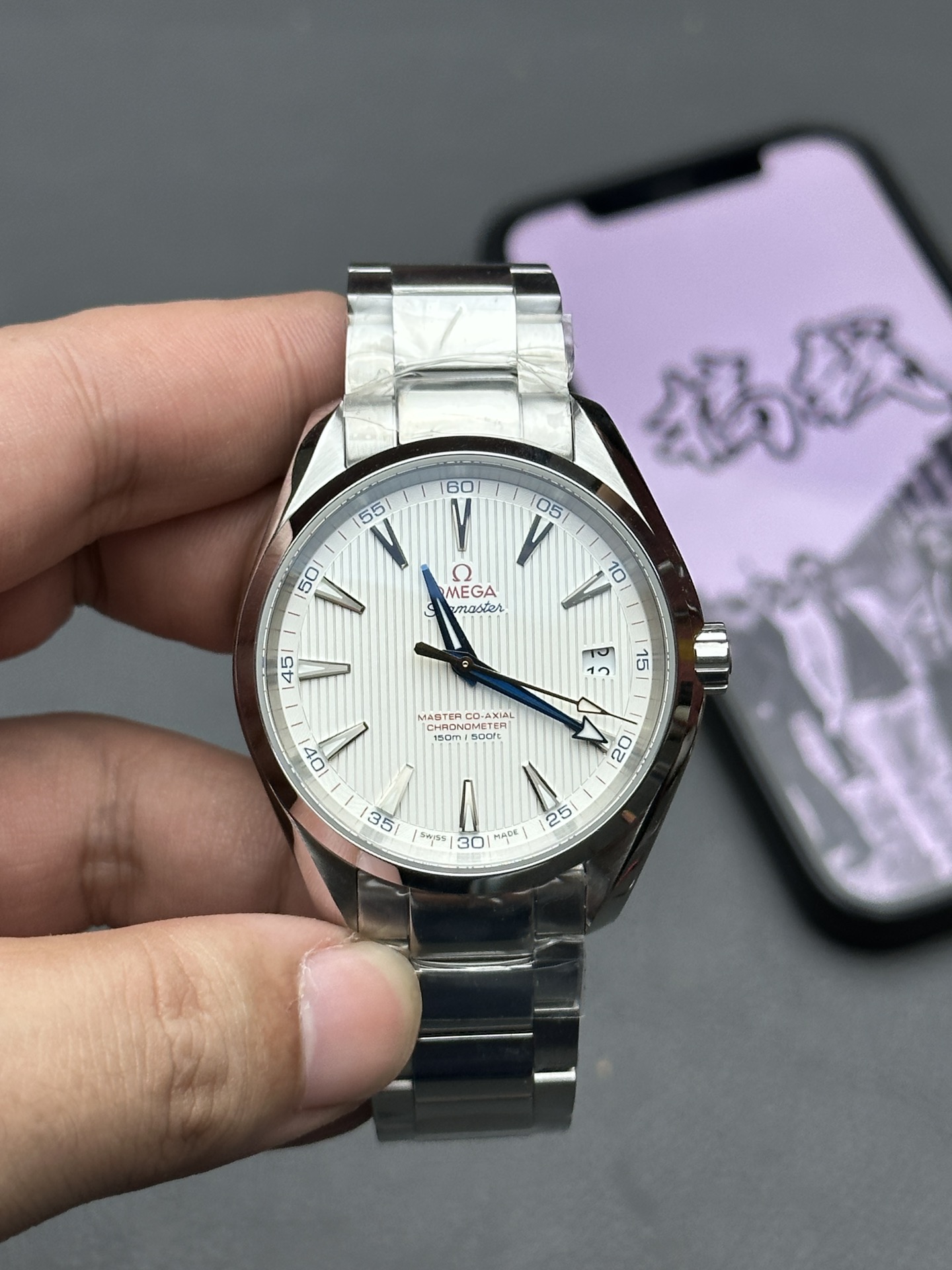 vsf-13772-21c0939f6e-i1705228674_5001_0-1 VS Factory Omega Seamaster Aqua Terra 150M 41.5mm “Captain’s Watch” (231.10.42.21.02.005) 1:1 Super Clone – Dandong DD8500 Movement – Bild 1