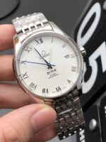 VS Factory Omega De Ville Prestige 39.5mm Silver Dial Rose Gold Accents (424.10.40.20.02.002) 1:1 Super Clone – DD2500 Movement – Bild 3