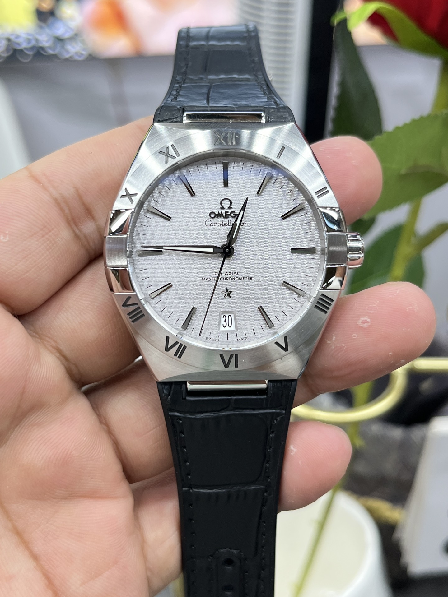 vsf-14075-c0e82b9b45-i1697707878_2164_0-1 VS Factory Omega Constellation Master Chronometer 39mm Silk Dial (131.12.39.20.02.001) 1:1 Super Clone – DD8800 Movement – Bild 1