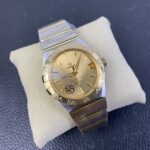 VS Factory Omega Constellation Co-Axial 38mm Two-Tone Champagne Dial (123.20.38.21.08.001) 1:1 Super Clone – DD8500 Movement – Bild 3