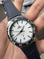 VS Factory Omega Constellation Master Chronometer 41mm White Dial Blue Ceramic Bezel (131.33.41.21.04.001) 1:1 Super Clone – DD8900 Movement – Bild 3