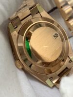 VS Factory Rolex Day-Date 40 Everose Gold White Baguette Diamond Dial (228235) V2 1:1 Super Clone – DD3255 Movement – Bild 6