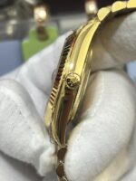VS Factory Rolex Day-Date 40 Yellow Gold Green Roman Dial (228238) V2 1:1 Super Clone – DD3255 Movement – Bild 6