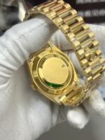 VS Factory Rolex Day-Date 40 Yellow Gold Green Roman Dial (228238) V2 1:1 Super Clone – DD3255 Movement – Bild 5