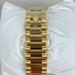 VS Factory Rolex Day-Date 40 Yellow Gold Champagne Baguette Diamond Dial (228238) V2 1:1 Super Clone – DD3255 Movement – Bild 6