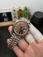 VS Factory (VSF) Rolex Datejust 41 126331 “Chocolate Dial” Two-Tone Everose Gold 1:1 Super Clone – DD3235 Movement – Bild 3