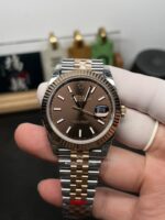 VS Factory (VSF) Rolex Datejust 41 126331 “Chocolate Dial” Two-Tone Everose Gold 1:1 Super Clone – DD3235 Movement