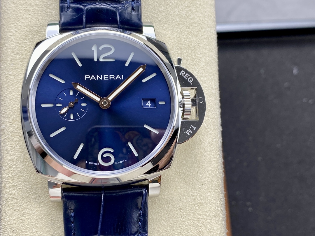 vsf-15038-758841d8b1-a1709040444252_5456-1 VS Factory Panerai Luminor Due 42mm PAM01274 “Modern Blue” 1:1 Super Clone – DDP.900 Movement – Bild 1
