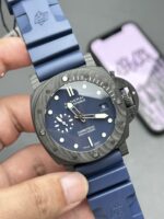 VS Factory Panerai Submersible QuarantaQuattro Carbotech “Blu Abisso” 44mm PAM01232 1:1 Super Clone – DDP.900 Movement – Bild 3