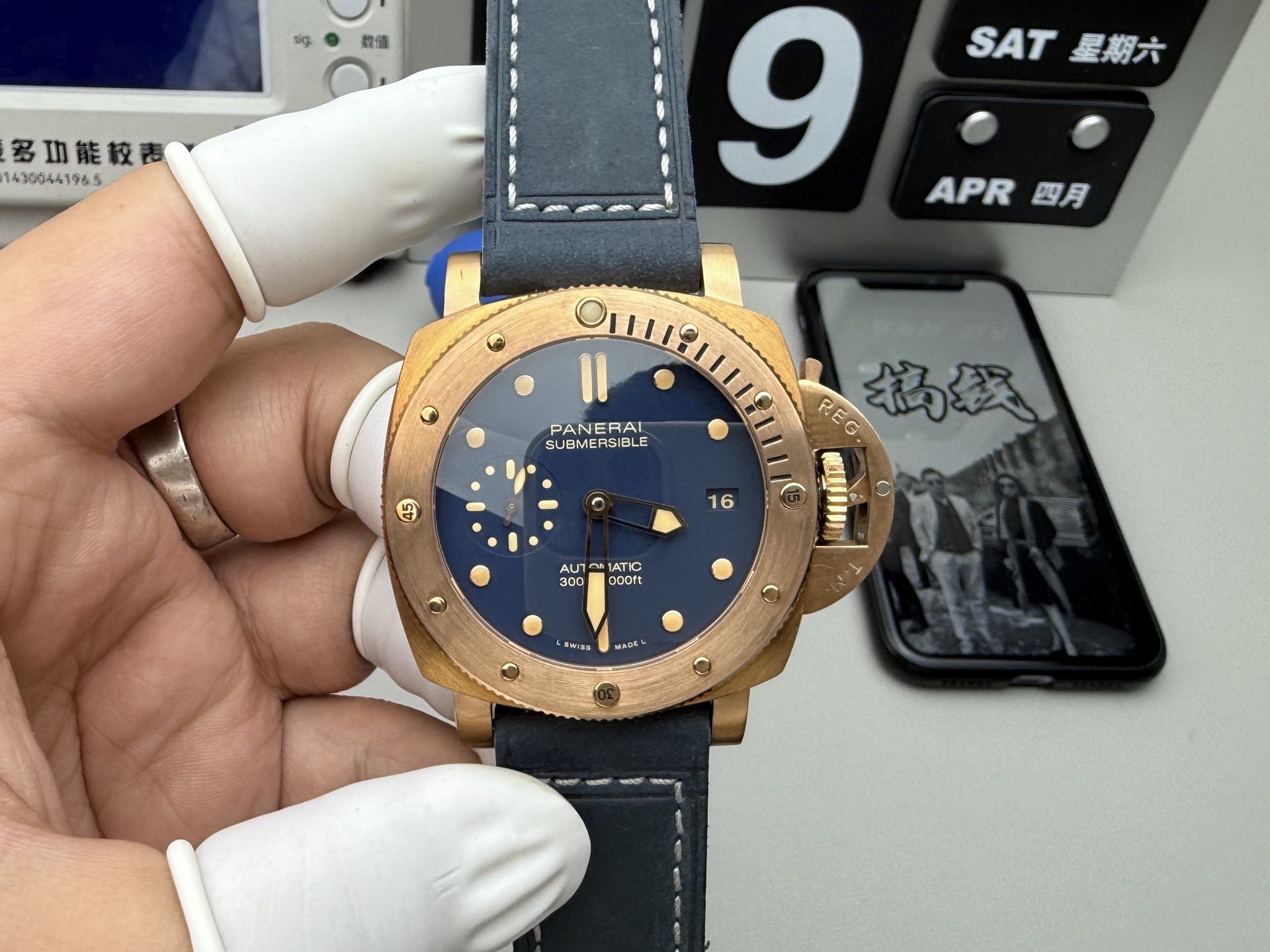 vsf-15184-905701e0c2-i1744966003049_6516_0_0-1 VS Factory Panerai Submersible Goldtech™ 42mm PAM00974 1:1 Super Clone – DDP.900 Movement – Bild 1